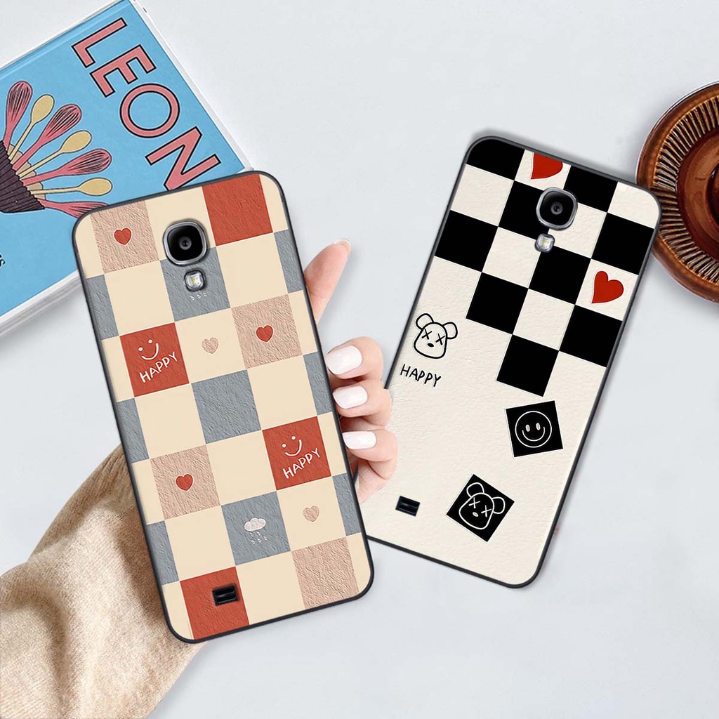 Ốp Samsung S4 / S5 caro trái tim cá tính, thời trang siêu đẹp, siêu phong cách