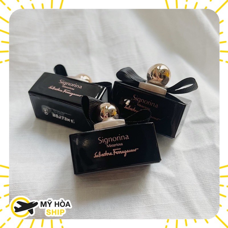 Nước hoa nhí Salvatore Signorina Misteriosa 5ml đen EDP