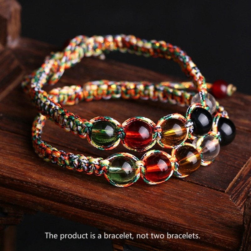 Vòng Tay Chuỗi Hạt Nhiều Màu Thông Dụng Cho Nam Và Nữ