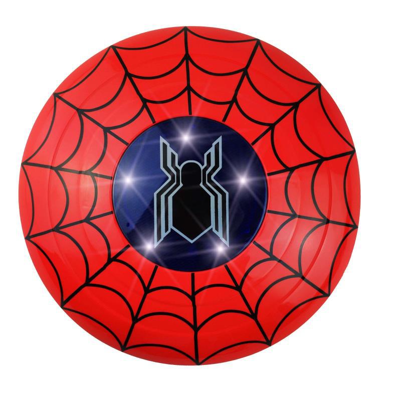 Marvel Superhero Spiderman Cosplay Cloak Glowing Mask Halloween Children Cartoon Anime Launcher Glove Watch Set for Kids Gifts