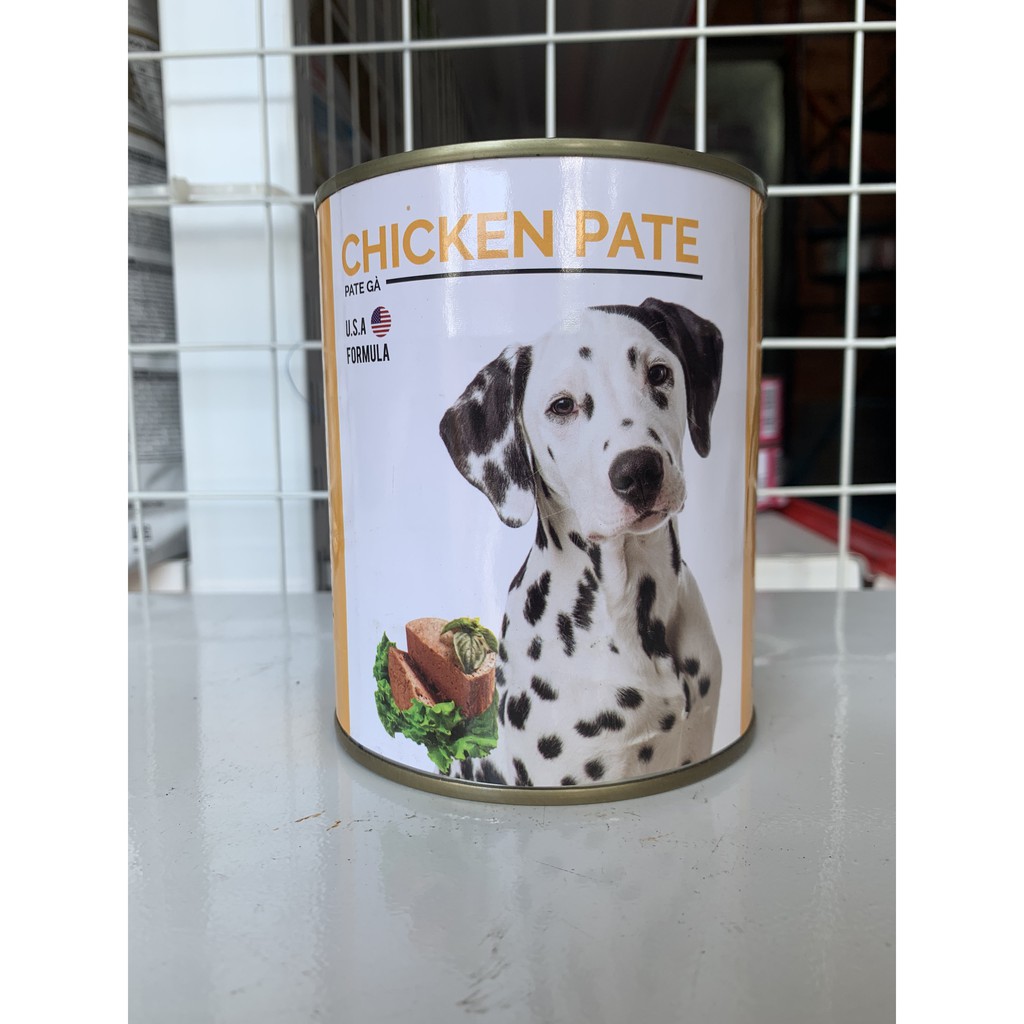 Patê cho chó làm từ thịt gà tươi Hello Dog Chicken Pate 190g, 400g, 850g