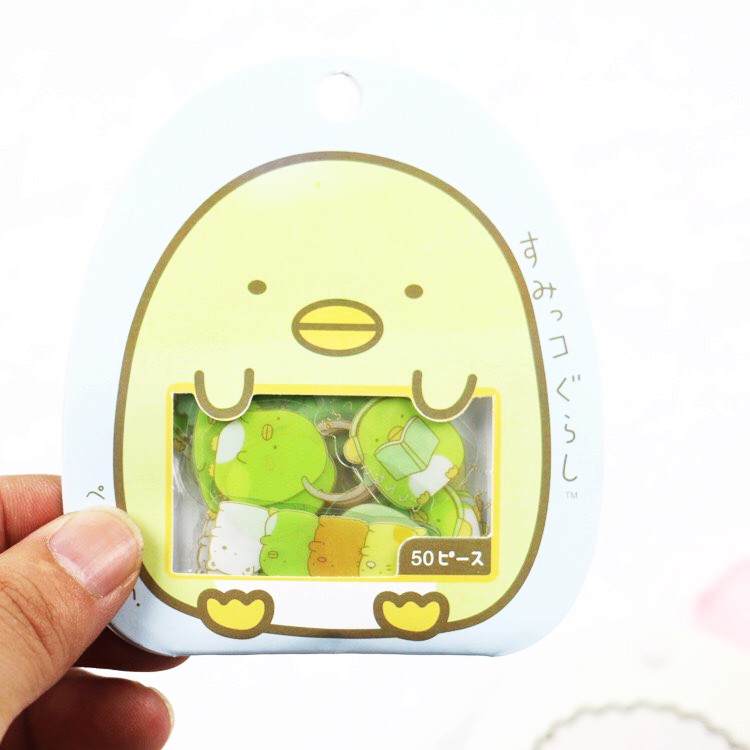 Bộ 50 sticker trong suốt dễ thương (SB03)