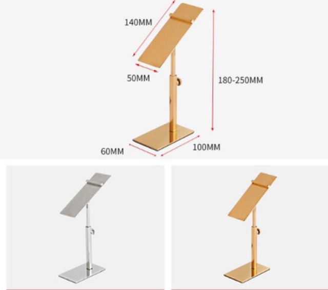 Giá trưng giày inox sang trọng