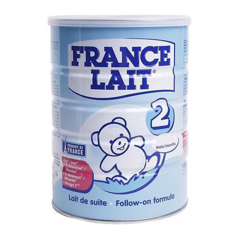 SỮA FRANCE LAIT 900g đủ số 1,2,3 ( DATE 2022)