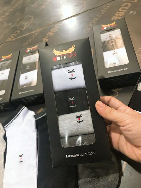 Hộp 5 đôi Tất Nam Kháng Khuẩn