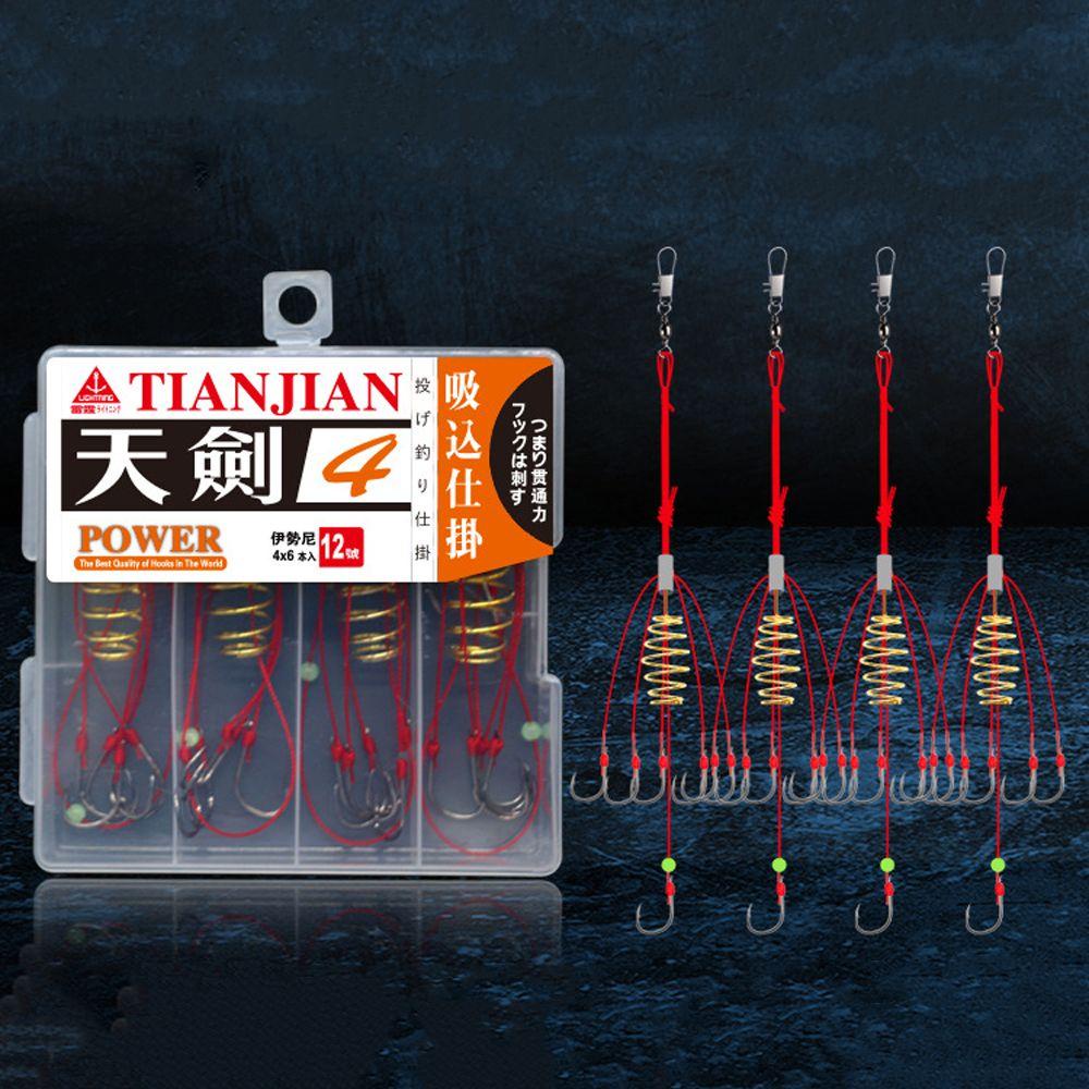 Dụng Cụ Bẫy Mồi Câu Cá Bằng Thép Carbon Chất Lượng Cao 6-13