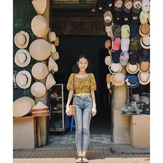 A. caro vàng bo eo H2134 (+hình thật)