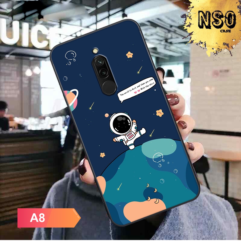 Ốp Lưng Xiaomi Redmi 8 In Hình Phi Hành Gia Chất