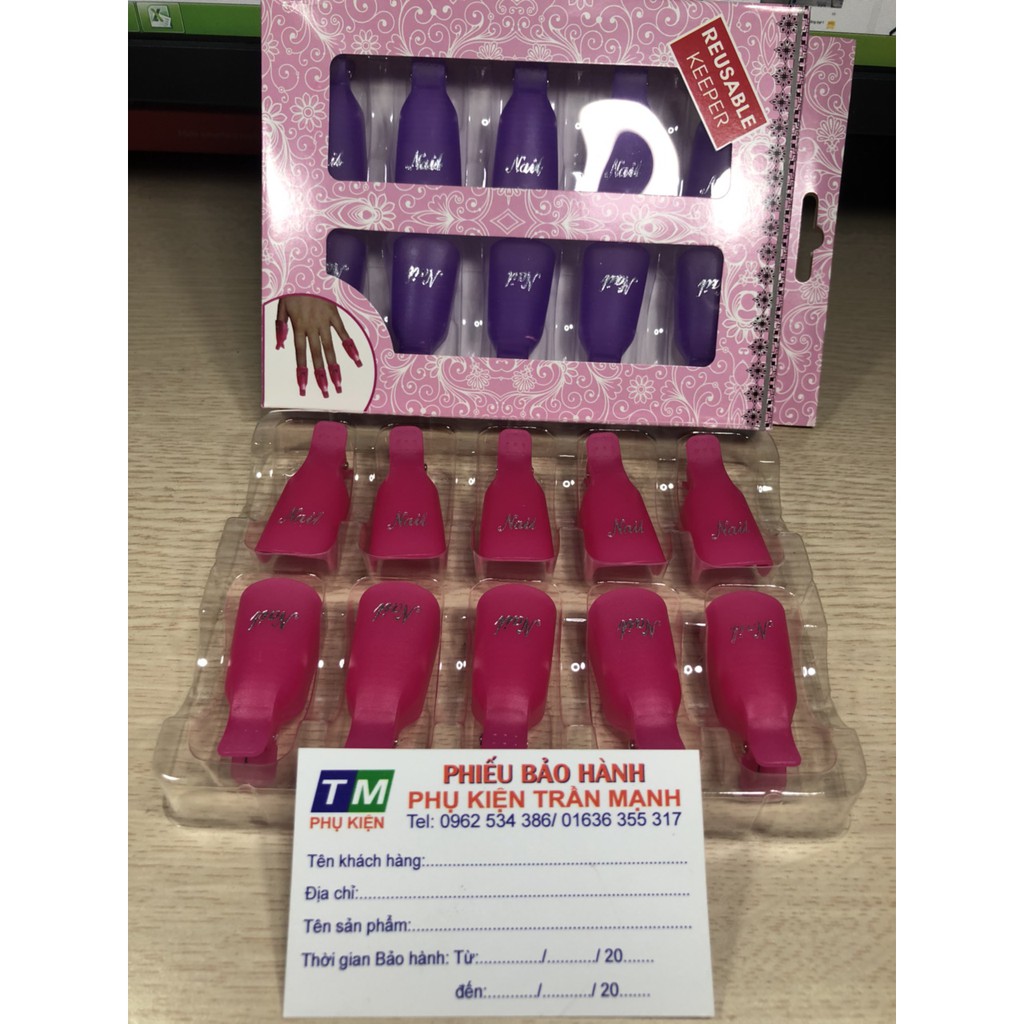 Kẹp Ủ Phá Gel Tay