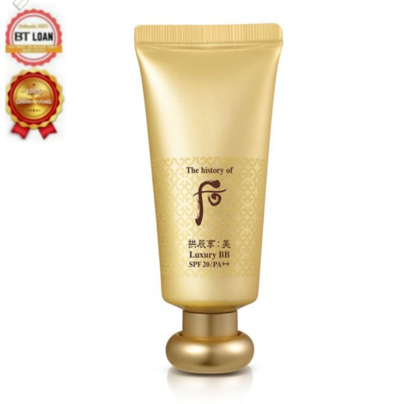Kem nền che khuyết điểm Luxury BB Cream đông y Hoàng Cung cao cấp whoo vàng