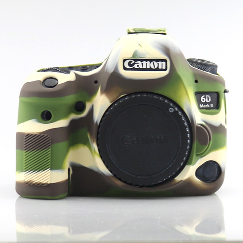 Ốp Silicon Mềm Bảo Vệ Máy Ảnh Canon EOS 6DII EOS 6D Mark II