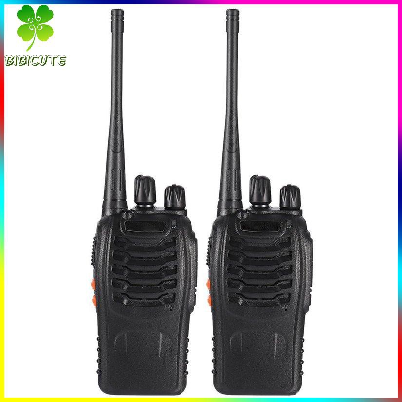 Set 2 Bộ Đàm Bf-888s Uhf 400-470 Mhz 2-way Ham Radio 16ch