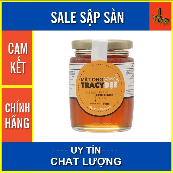 MẬT ONG HOA TỰ NHIÊN TỪ HOA CAFE TRACYBEE- LỌ 189ML