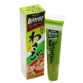 Mù Tạt Wasabi Neri S&B Tuýp 43G