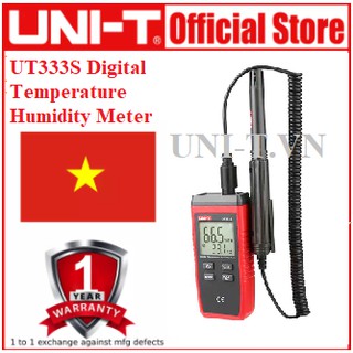 Đồng hồ đo nhiệt độ và độ ẩm uni-t ut333s màn hình lcd uni-t hàng chính hãng
