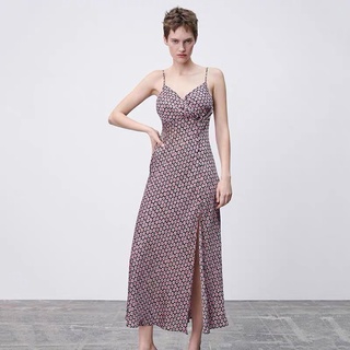 Đầm dây lụa zara