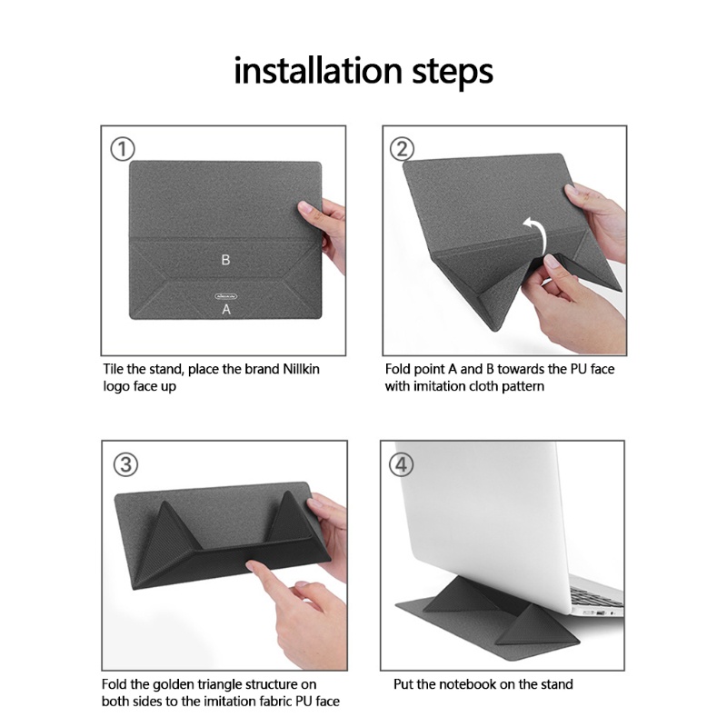 Giá Đỡ Laptop Di Động Linh Hoạt Gọn Nhẹ Làm Mát Nillkin