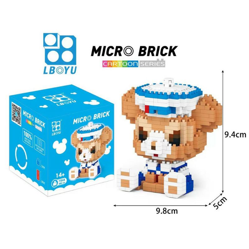 Lego lắp ghép hình thú cho bé