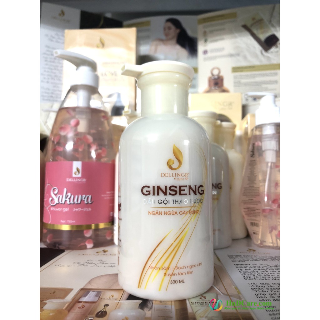 Dầu Gội GINSENG - chiết xuất nhân sâm, giúp da đầu khỏe mạnh, sạch gàu, ngăn ngừa gãy rụng tóc | BigBuy360 - bigbuy360.vn
