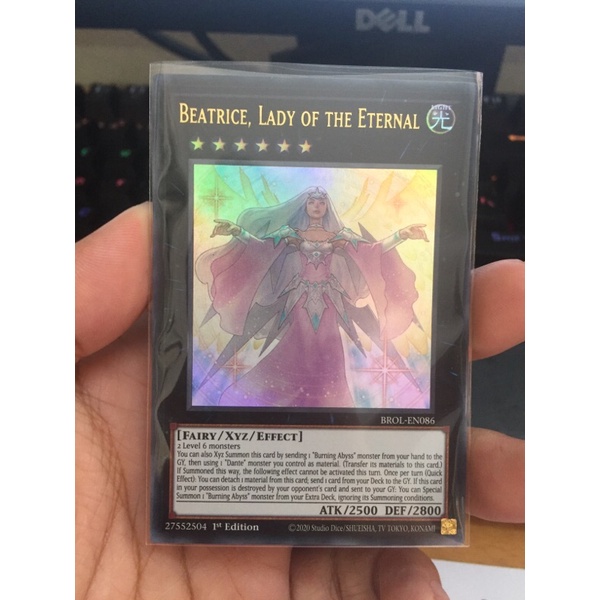 Thẻ bài Yugioh Beatrice , Lady of the Enternal - Ultra Rare