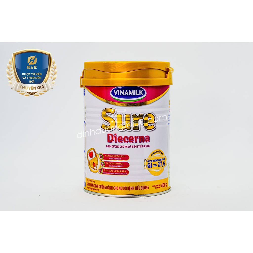 Sữa bột Sure Diecerna 900g