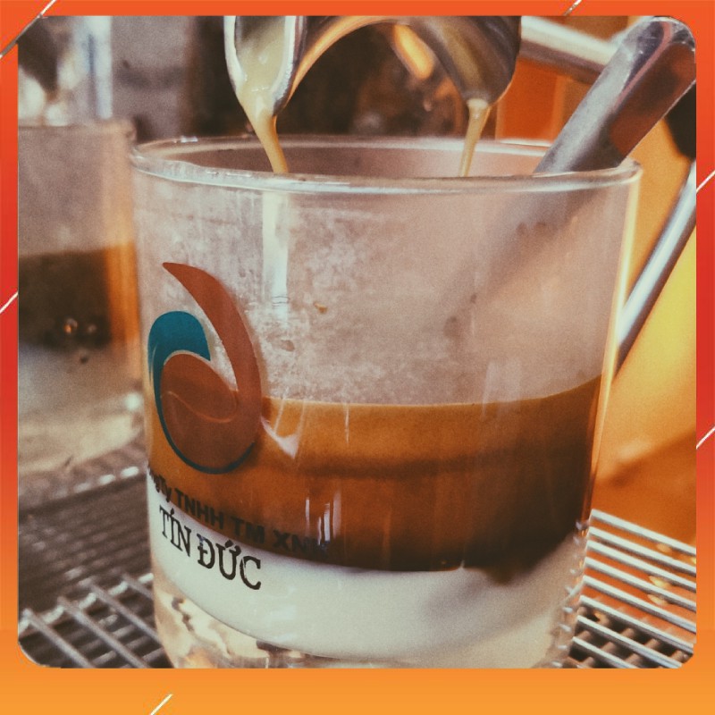 1KG 👑Cà Phê House Blend -Hạt Cafe Pha Máy Tín Đức ☢️Espresso / Latte / Americano -2 Bịch 500gr