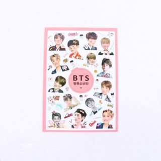 Bảng sticker trong BTS, V, JungKook, sticker trong Kpop