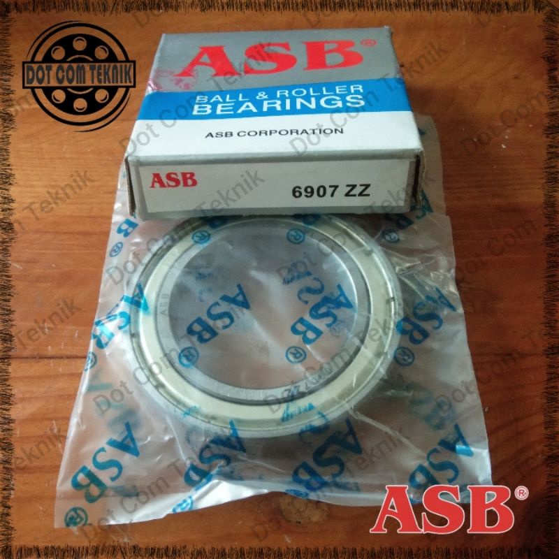 Vòng Bi 6907 ZZ ASB / LAHER 6907 ZZ ASB (35MMx55MMx10MM) Chất Lượng Cao