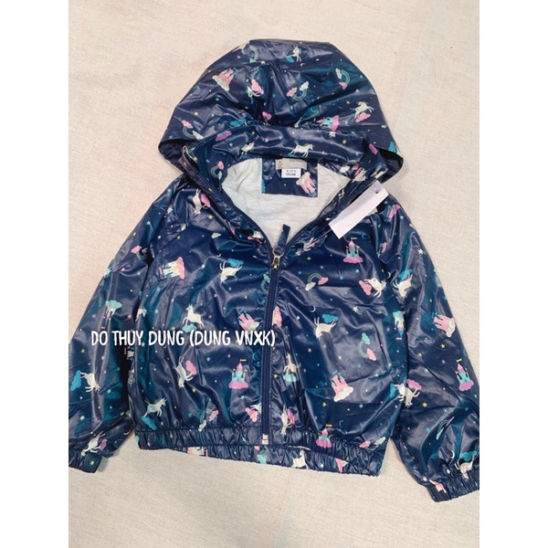 Áo khoác gió bé gái