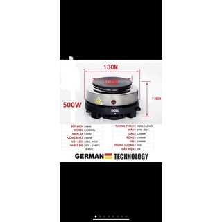 Bếp nấu son bằng điện mini