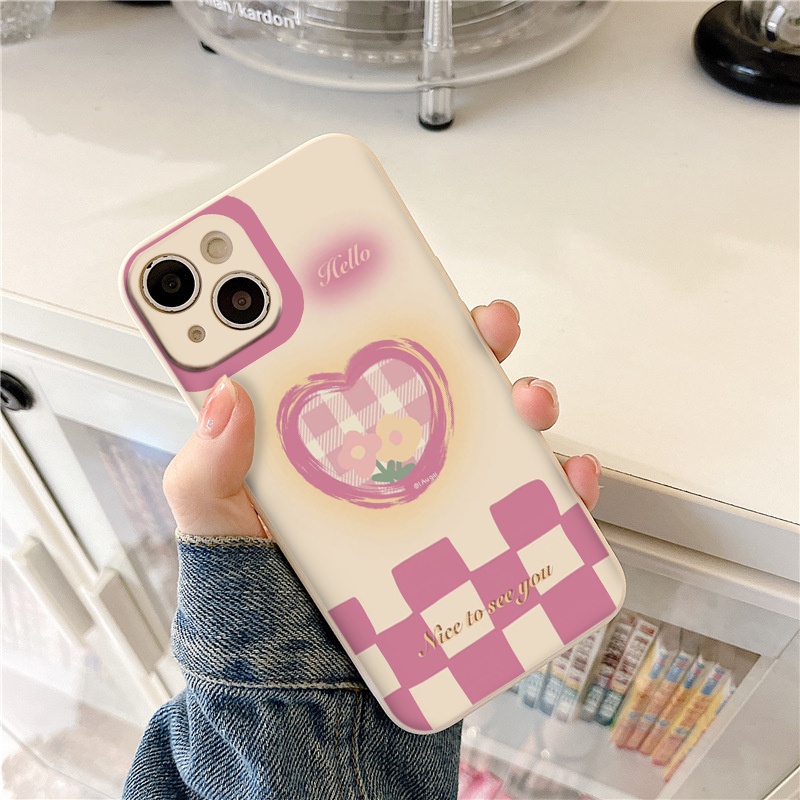 Ốp chống sốc iphone trái tim nice to see you cho 6/6plus/6s/6splus/7/7plus/8/8plus/x/xr/xs/11/12/13/pro/max/plus/promax