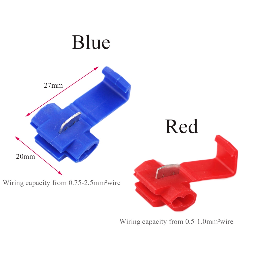 Set 20 / 50 / 100 Đầu Nối Dây Điện Nhanh Chóng Tiện Dụng | BigBuy360 - bigbuy360.vn
