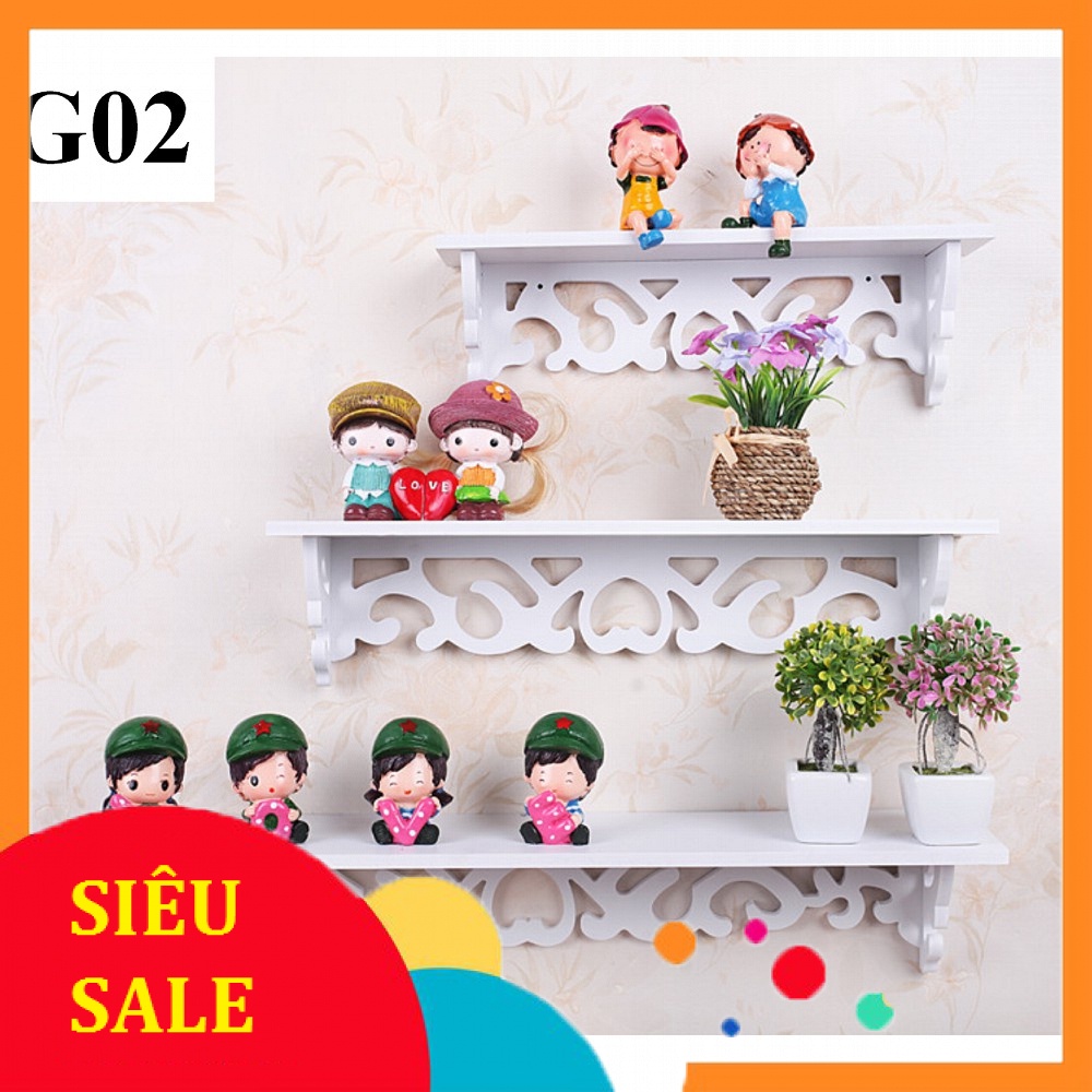 SÉT 3 KỆ TRANG TRÍ G02