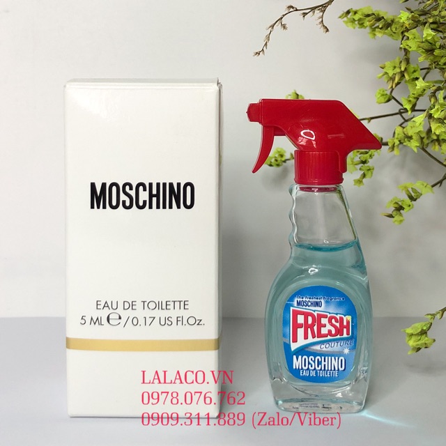 [Mini] Nước hoa Nữ Moschino Fresh Couture EDT 5ml - Hàng Ý | Thế Giới Skin Care