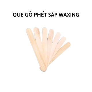 Que phết sáp bộ 10 que gỗ waxing