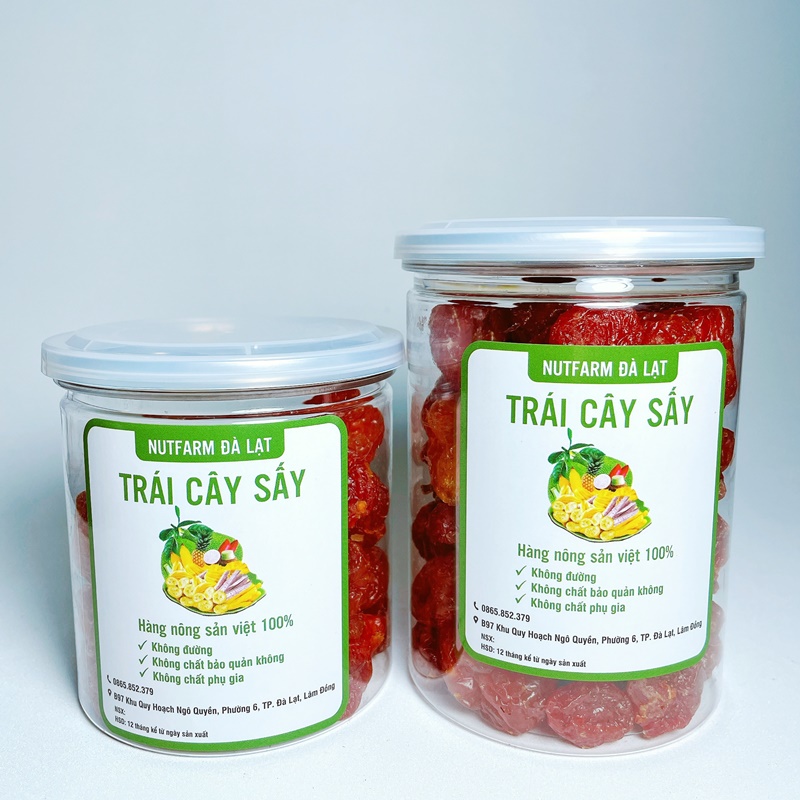 400GR MỨT CÀ CHUA BI SẤY DẺO | NUTFARM ĐÀ LẠT | TRÁI CÂY SẤY KHÔNG ĐƯỜNG | ĐẶC SẢN ĐÀ LẠT