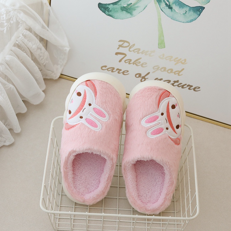 SANRIO Mới Dép Bông Đi Trong Nhà Chống Trượt Hình Cinnamoroll KT Kuromi Purin Melody Pachacco