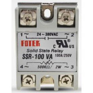 Rơ le bán dẫnSolid State Module SSR - 100VA 100AA 100DARelay bán dẫn ( Relay Rơ le bán dẫn ) Fotek .