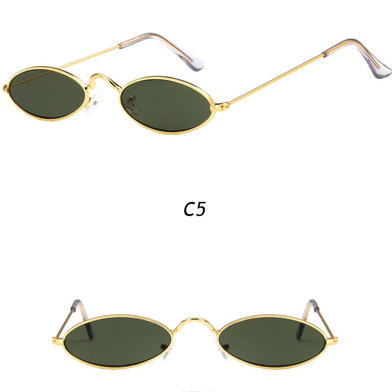 Kính Mát Hình Oval Thiết Kế Thời Trang