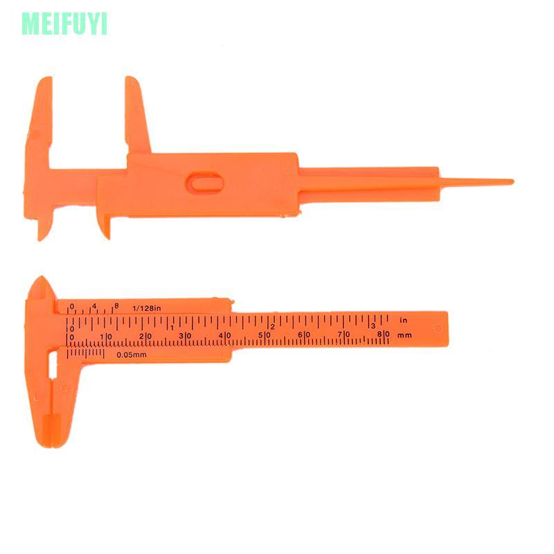 1 Thước Đo Mini Bằng Nhựa 80mm