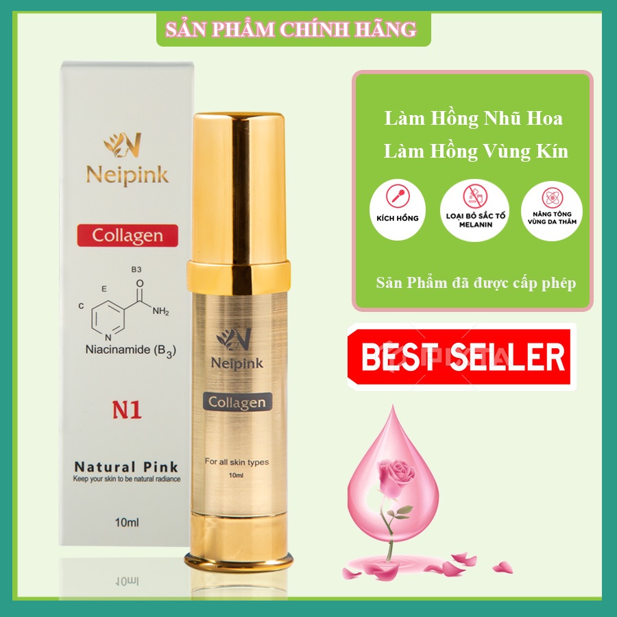 Kem hồng nhũ hoa vùng kín Neipink Cream 10ml