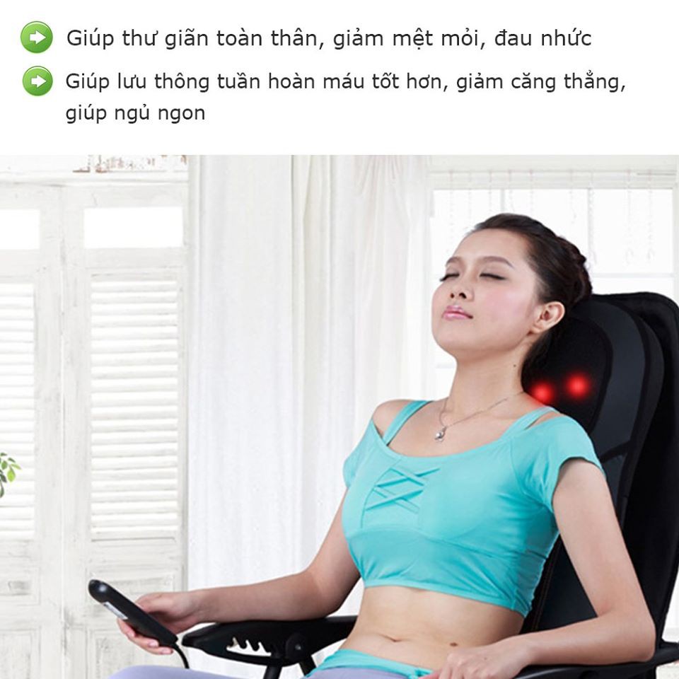 BELLA - Nệm massage toàn thân bảo hành 12 tháng