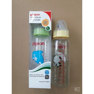Bình sữa cổ hẹp Pigeon 240ml