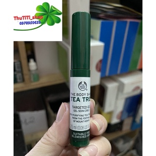Gel Thỗ trợ làm giảm Thâm Mụn - Tea Tree Targeted Gel - The Body Shop