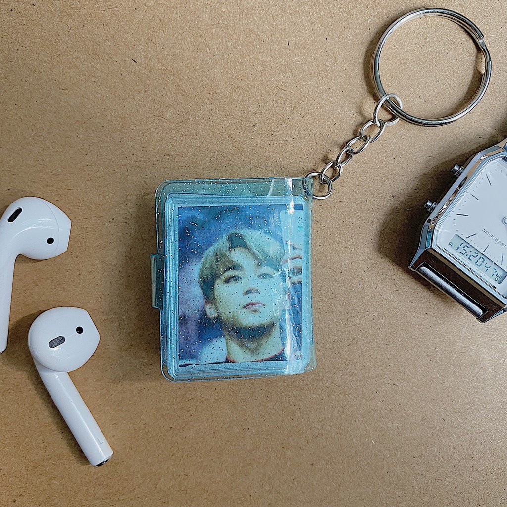 Phôi móc khóa album mini, móc khóa sổ
