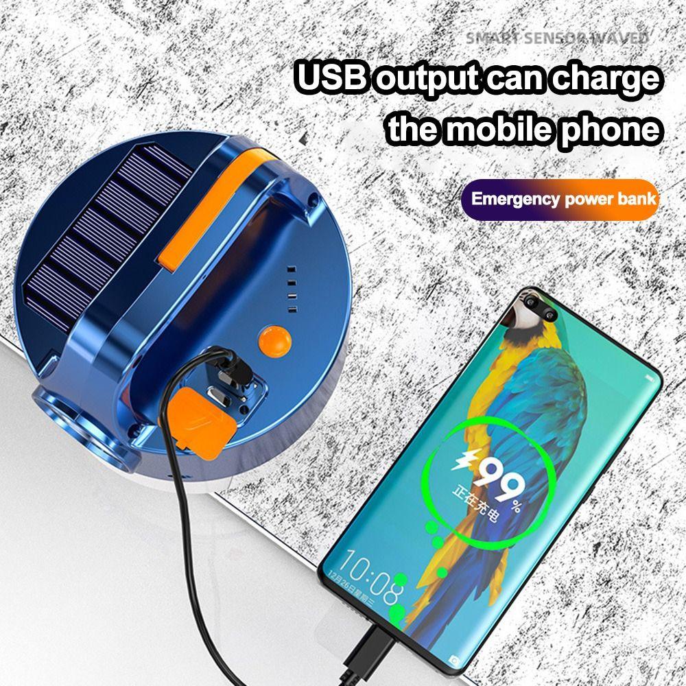GOGOUP Đèn LED Cắm Trại Năng Lượng Mặt Trời Đa Năng Mới