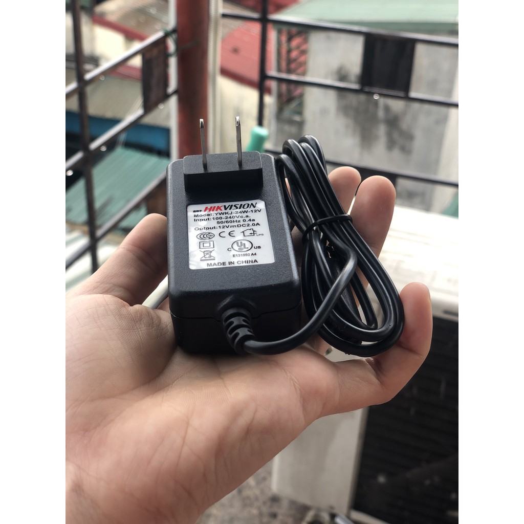 Nguồn ĐẦU GHI HIKVISION 12V 2A 4 PIN CHÍNH HÃNG