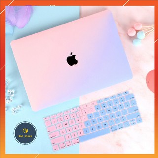 Ốp Macbook Phủ Phím MacBook Màu Ombre Full Đời Máy