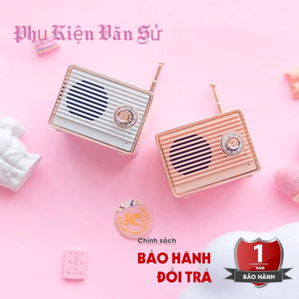 Loa bluetooth mini⚜️Dễ thương / Retro /radio/ cổ điển Fromb Korea chính hãng chất lượng nhập khẩu từ Hàn Quốc dung lượng