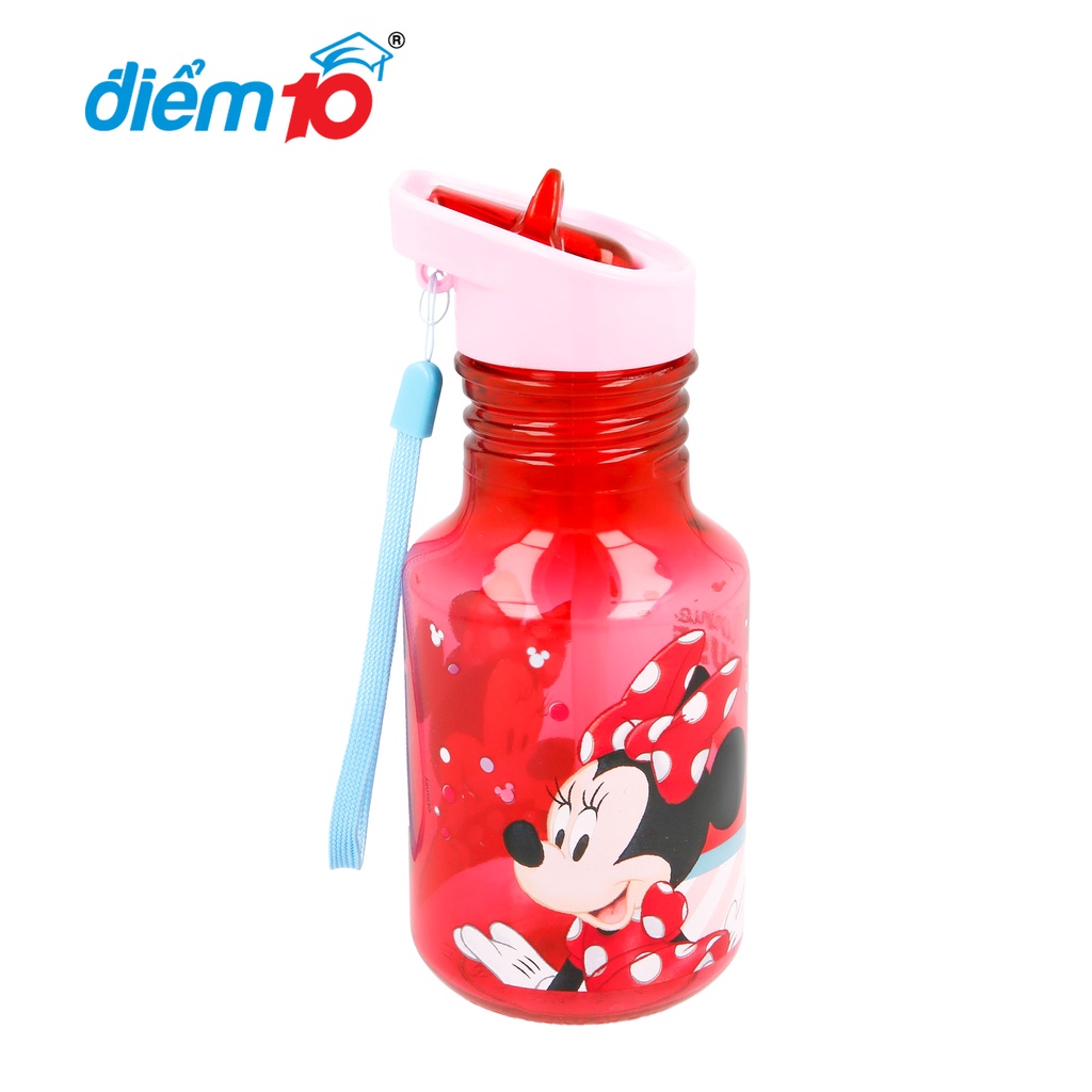 Combo cặp chống gù Thiên Long Điểm 10 Nature Quest kèm túi rút bình nước Minnie